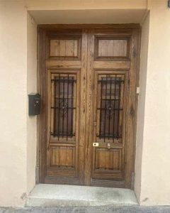 Puerta antes de lacar